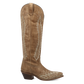 Roxelle Wide Calf Leather Boot in Honey by Laredo