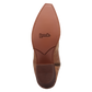 Roxelle Wide Calf Leather Boot in Honey by Laredo