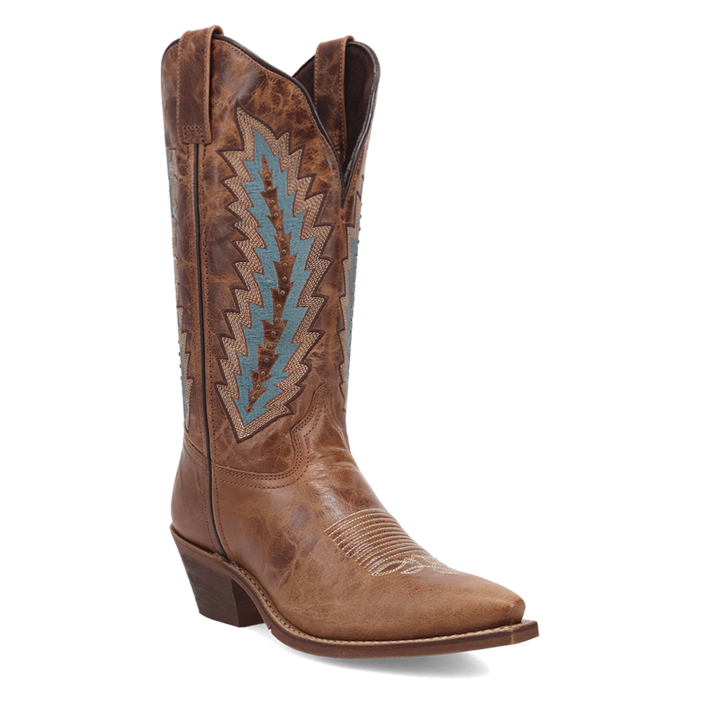 Sundra Leather Boot in Tobacco by Laredo