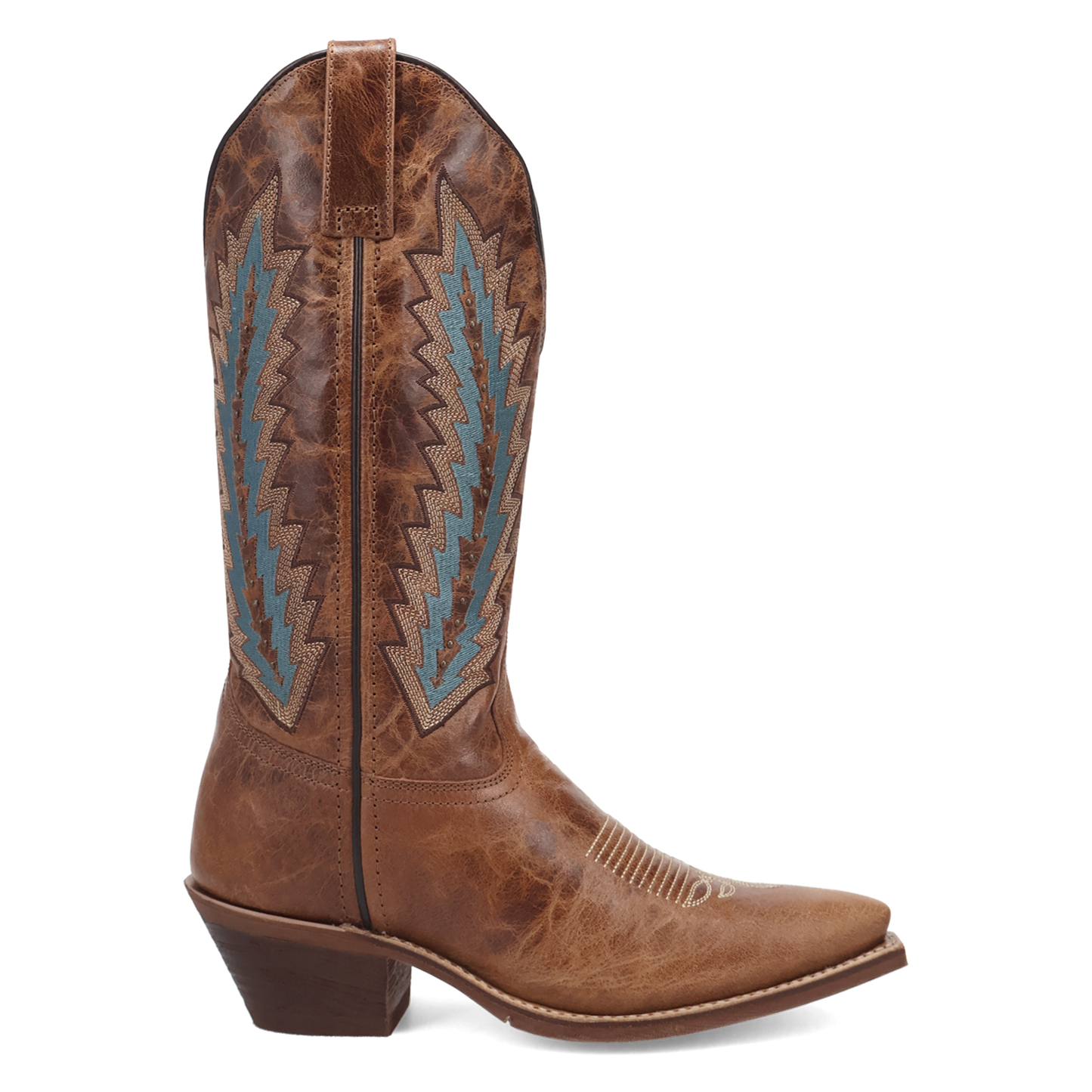 Sundra Leather Boot in Tobacco by Laredo