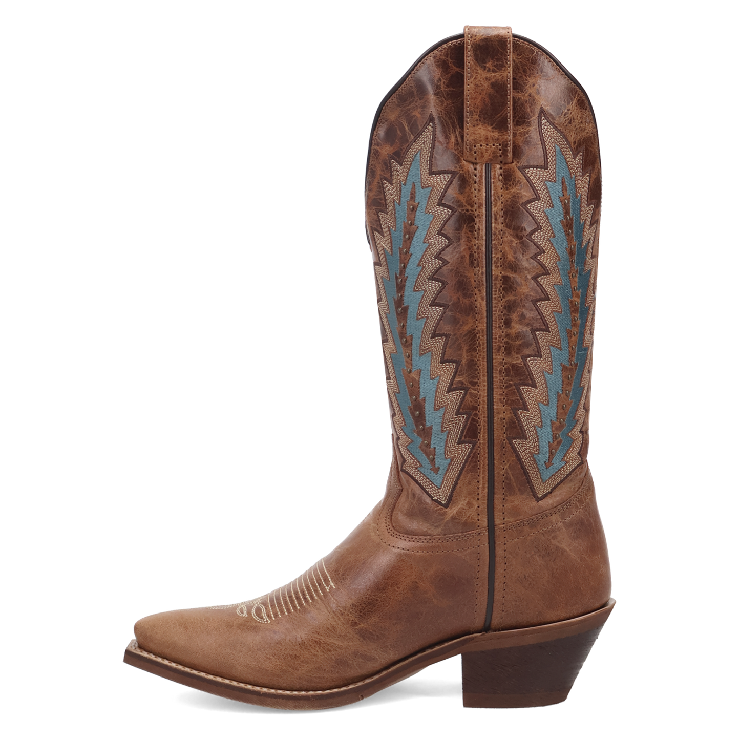 Sundra Leather Boot in Tobacco by Laredo