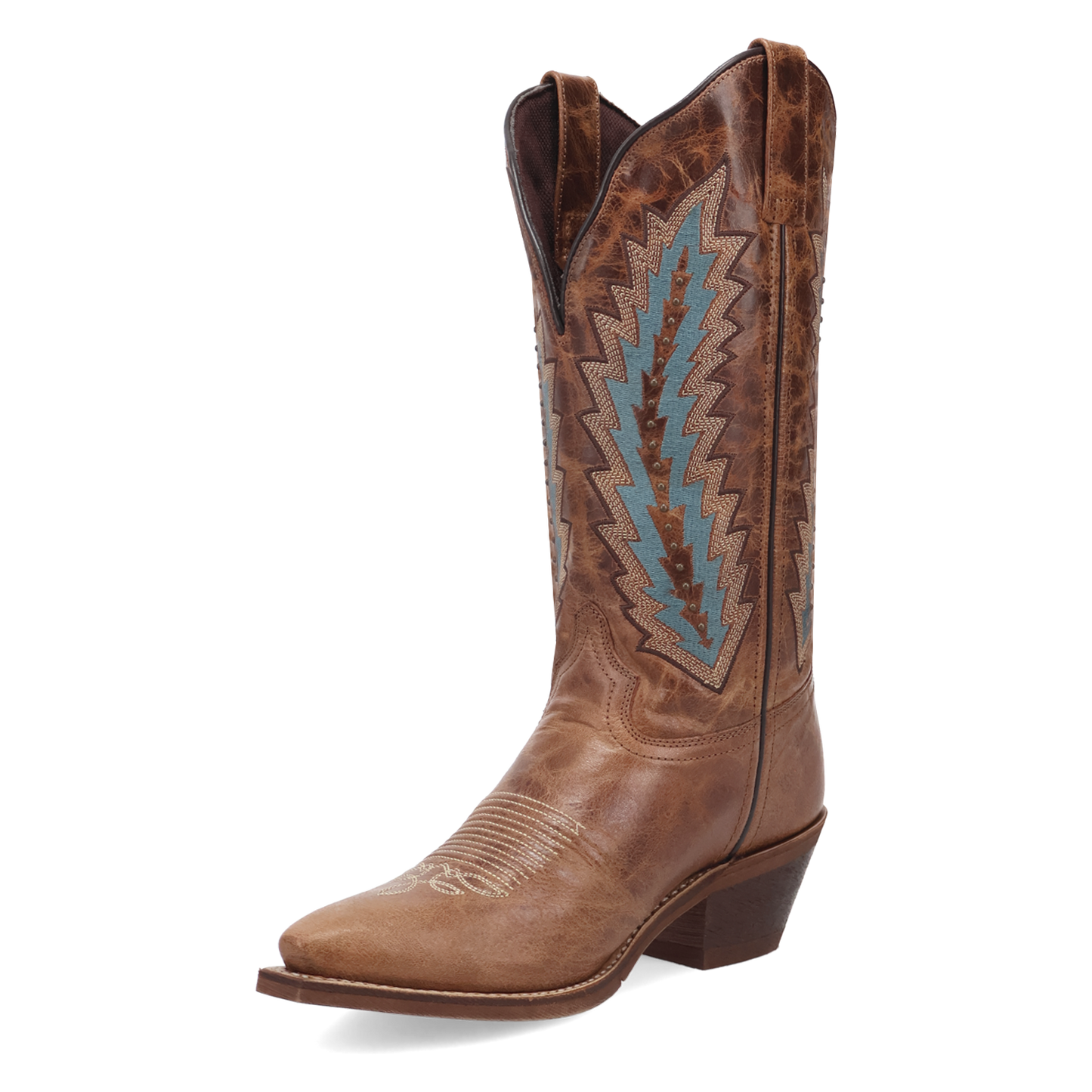 Sundra Leather Boot in Tobacco by Laredo