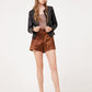 Rubie RF Leather Jacket, Black