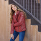 Romea CF Leather Jacket