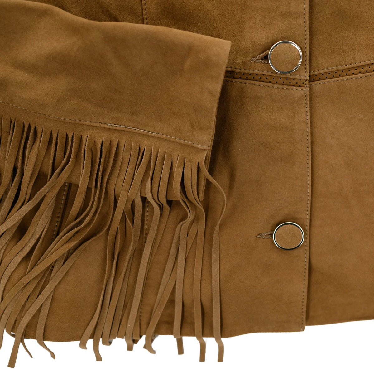 Elena Suede Fringe Jacket Morris Kaye & Sons