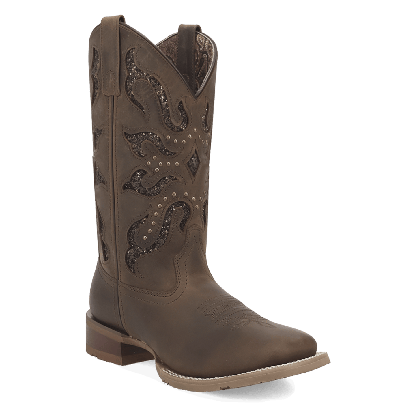 Lonestar Lace Leather Boot by Laredo