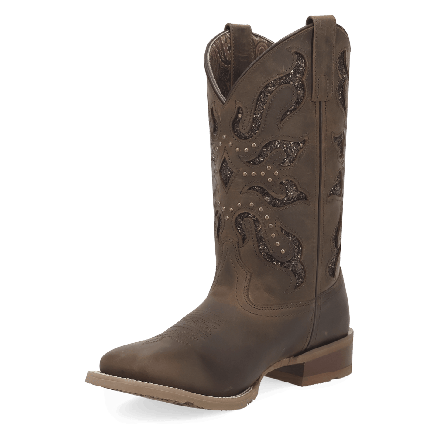 Lonestar Lace Leather Boot by Laredo