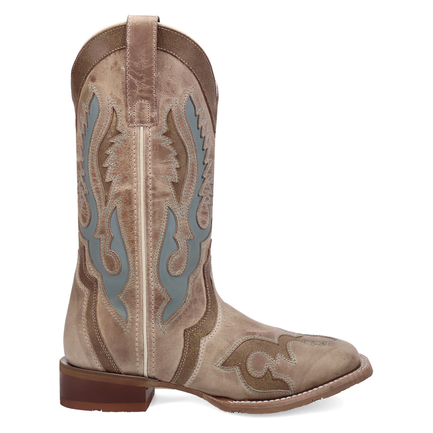 Ardena Square Toe Leather Boot by Laredo