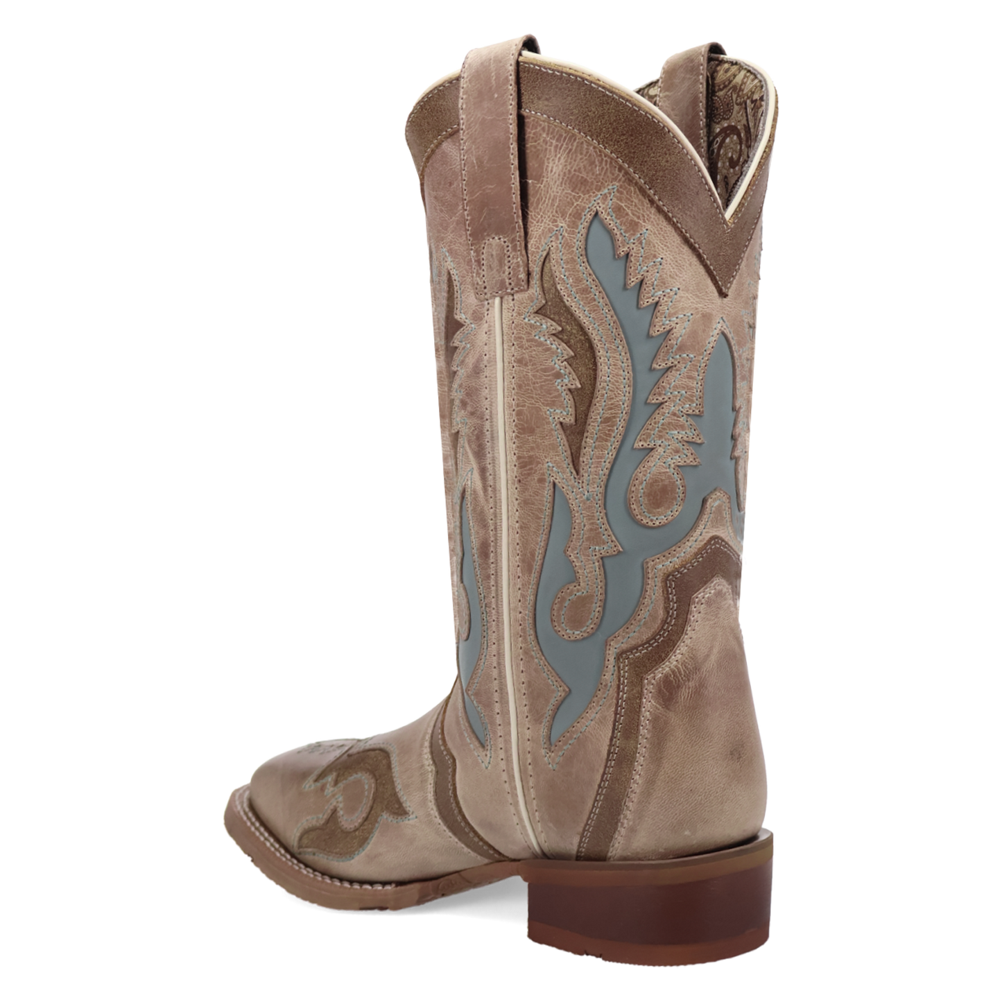 Ardena Square Toe Leather Boot by Laredo
