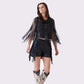 Sonora Black Leather Shorts by Double D Ranch at Bourbon Cowgirl