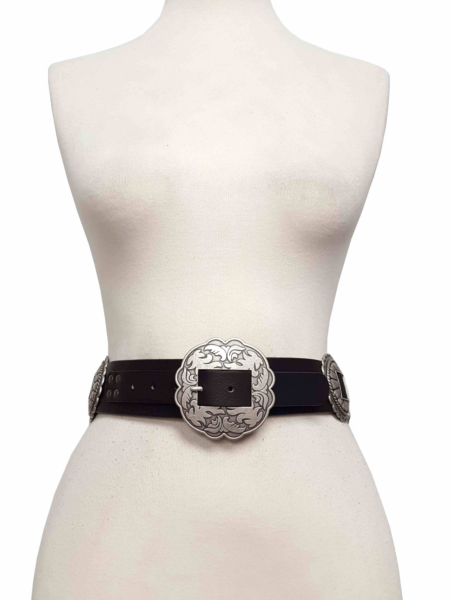 Fully Packed Concho Wide-Width Western Belt