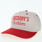 Somebody's Problem hat, red and gray, style 2184080