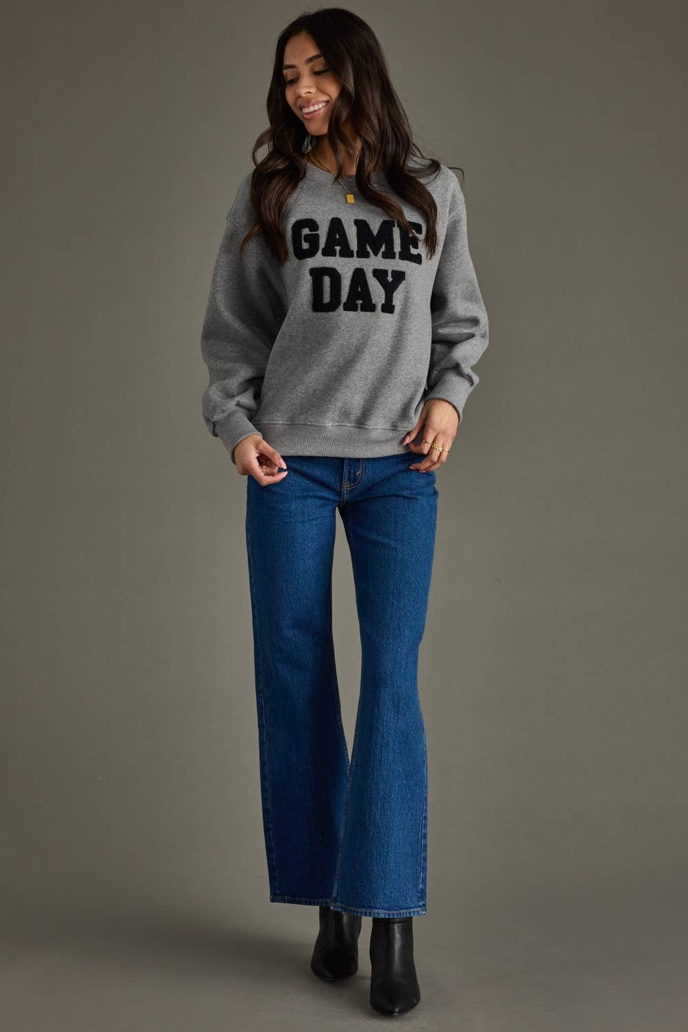 Gray Game Day Sweatshirt