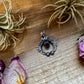 Naja Pendant with Purple Spiny Oyster – Sterling Silver – Native Made by KB