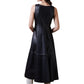 Spur to Valor Dress, black leather dress with cowgirl boots