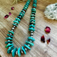 25 inch - NFR collection - sterling silver and turquoise