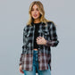 Black & White Plaid Flannel