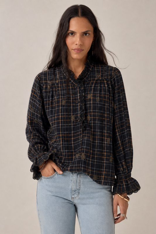 Vesoul-Coco Blouse by Maison Hotel