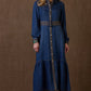 Remuda Long Dress in Denim
