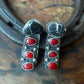 Dorothy Series | White Buffalo Post + Mediterranean Coral Earring Jackets