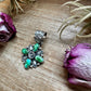 Flower Pendant with Sonoran Gold Turquoise – Option 2 – Sterling Silver