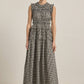 Smocked Gingham Maxi Dress