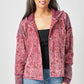 Star Embroidery Washed Jacket