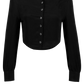 Marlowe Blouse in Washed Black by Folk Saint - Regular Length