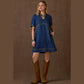 Remuda short denim dress