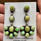 Big Dangle Sonoran Gold Turquoise Stud Earrings