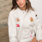 Cotton French Terry Western Patch Sweatshirt