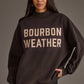 Dark Gray Whiskey & Bourbon Reversible Sweatshirt