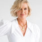 Solid Cross Necklace by Susan Shaw