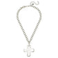 Solid Cross Necklace by Susan Shaw