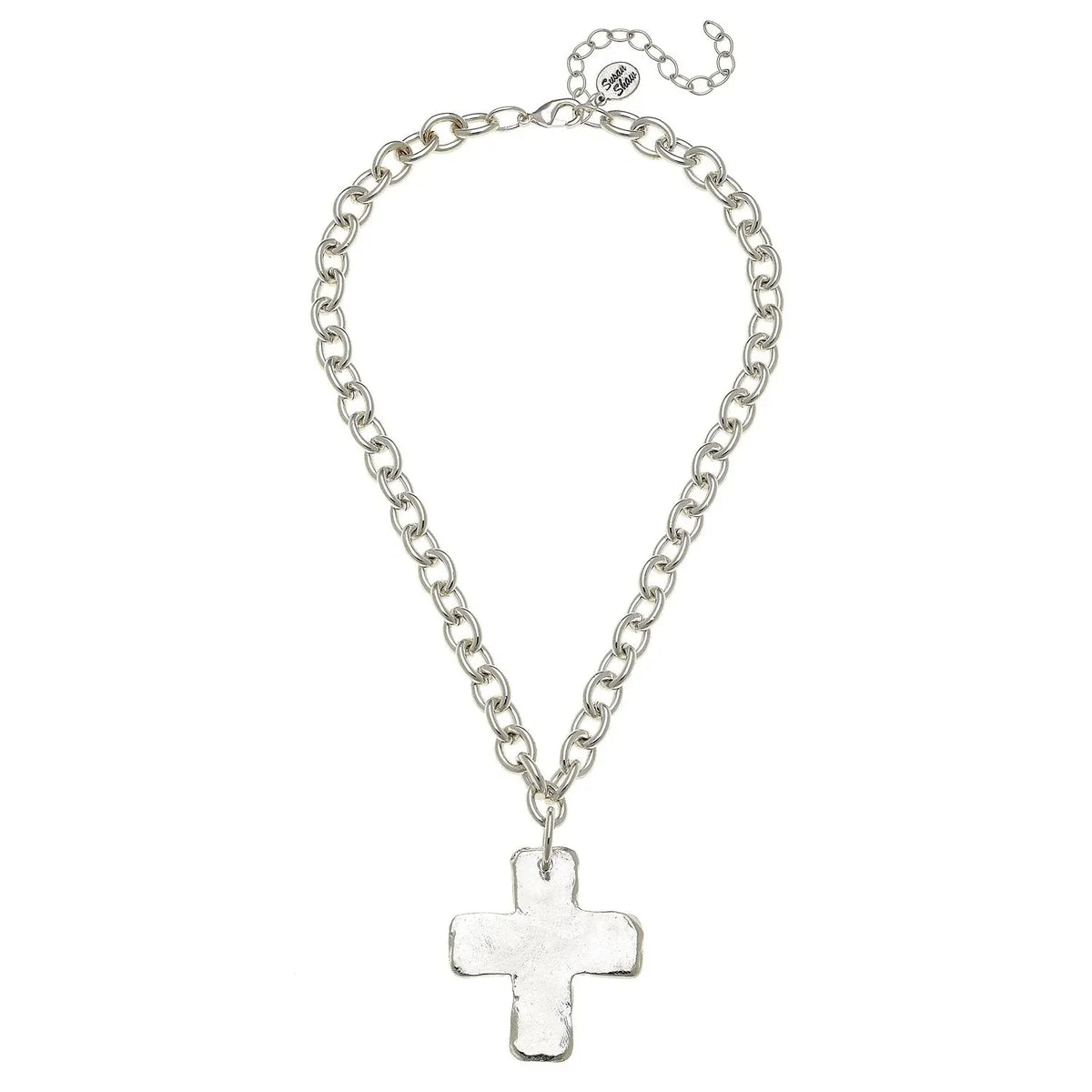 Solid Cross Necklace by Susan Shaw