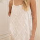Embroidered Eyelet Cami Maxi Dress
