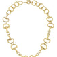 Gold Horse Bit Necklace by Susan Shaw