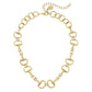 Gold Horse Bit Necklace by Susan Shaw