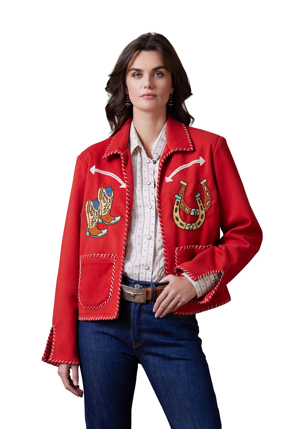 Stampede Valley Jacket by Double D Ranch at Bourbon Cowgirl