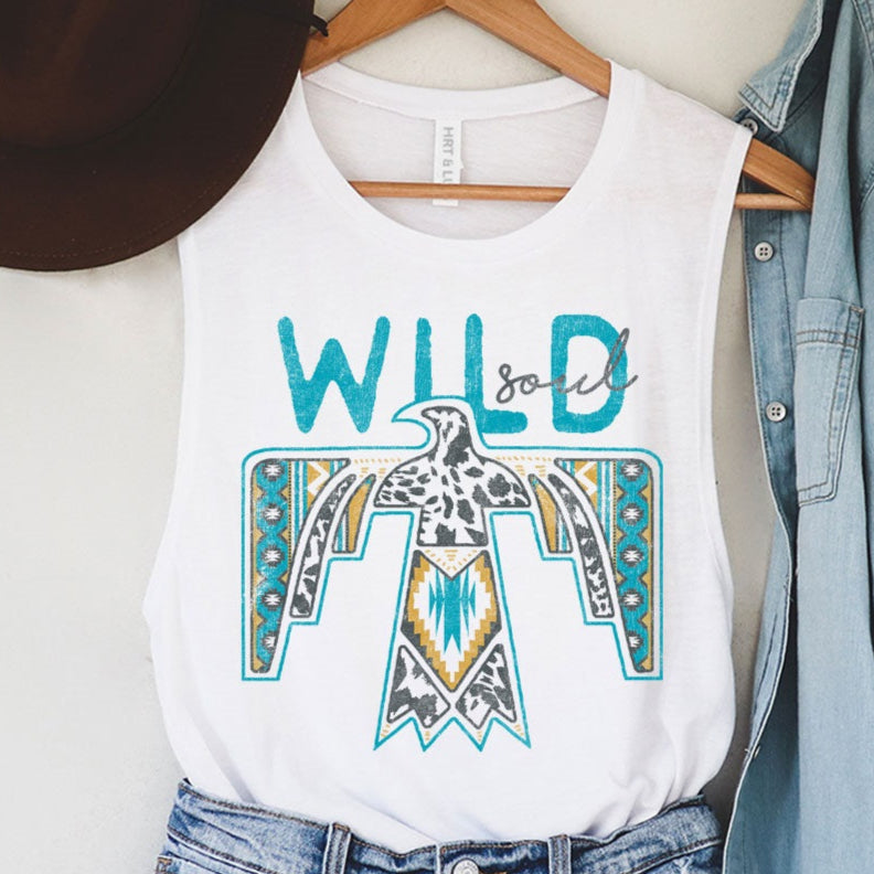 Wild Soul Mineral Graphic Tank Top