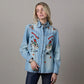 Midnight Ride Denim Top by Double D Ranch