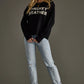 Black Whiskey Weather Sweater