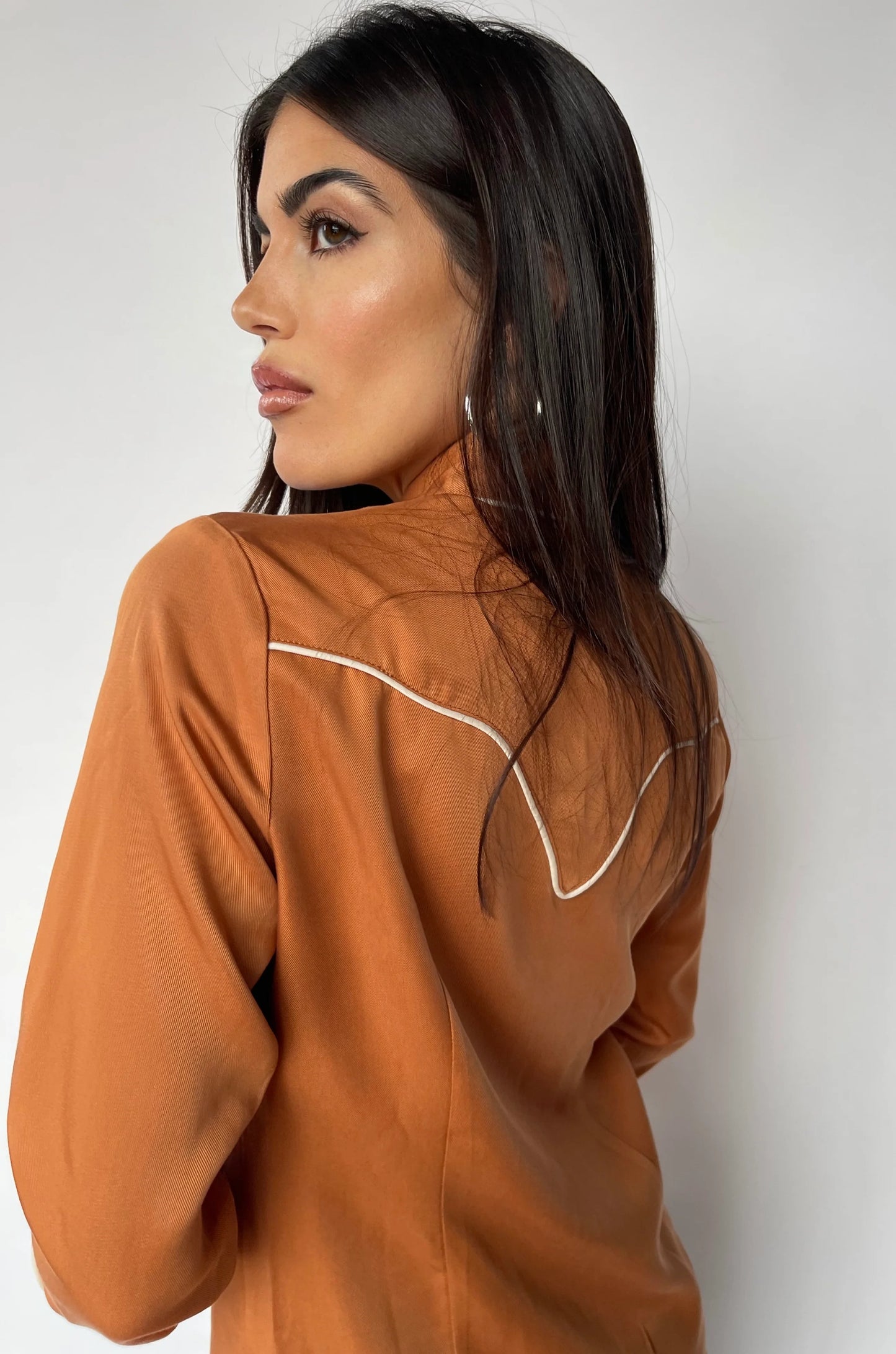 H Bar C San Fernando Women's Shirt Burnt Orange