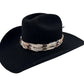 Western Cowboy Feather Hat Band - Willow