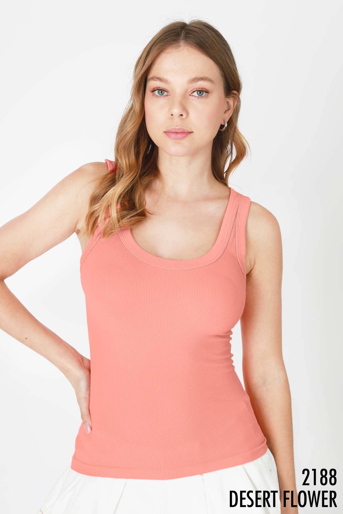 Nikibiki Reversible Ribbed Tank Top