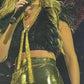 The Stevie Necklace Crescent Moon on Lainey Wilson