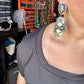Sterling Silver Dangle Earrings – Native Made by Leander & Rhonda Largo, USA