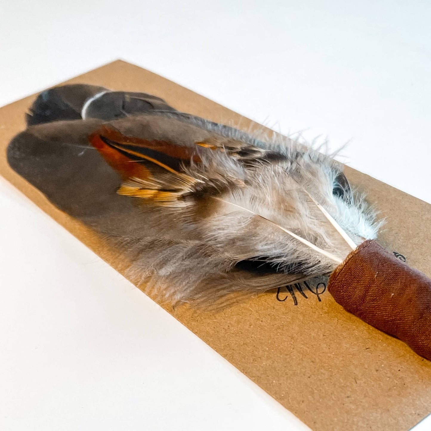 Hat Bar Chestnut Feather Flutter Hat Pins and Feathers