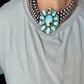 Princess Sonoran Turquoise Necklace – Emerson Thompson, Native Made, Sterling Silver