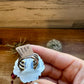 Round ring- size 6.5 - Sonoran Gold turquoise ring and sterling silver
